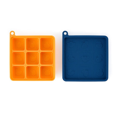 Ice Cube Trays for Freezer, Easy Release Silicone 21-Grain Ice
