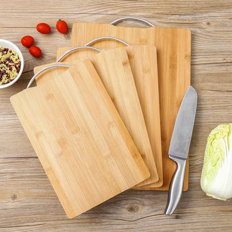 Jumbo Size Wooden Chopping Cutting Board For Kitchen With Handle 60 x 40 cm