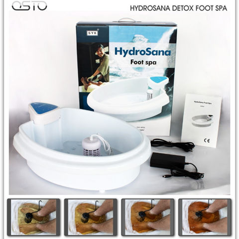 Portable Ionic Bath Spa Ion Foot Detox Machine With Tub & pack of 200 Liners