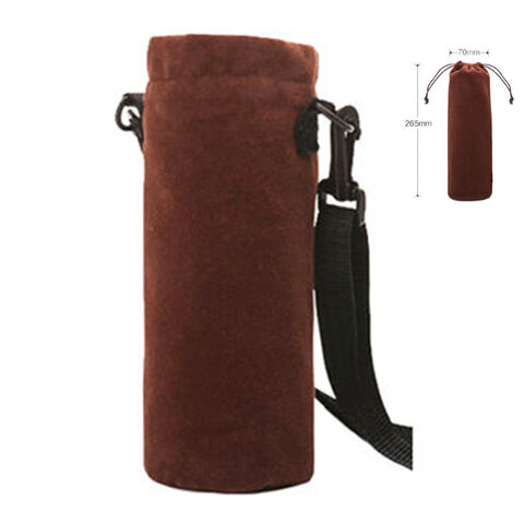 Funda enfriadora para botellas de agua, bolsas enfriadoras aislantes con hebilla para colgar, ideal para promociones B2B
