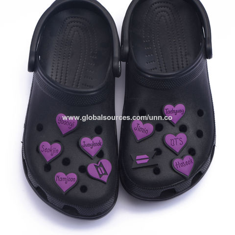 Buy Wholesale China Wholesale Crystal Charms Clog Designer Shoes