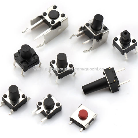 6x6 12x12mm SPST SMD Mount Small Mini Micro Momentary Tactile Push Button Switch
