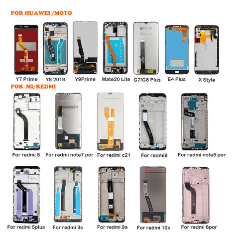 China LCD Display Touch Screen Digitizer+Frame For Samsung For Huawei ...