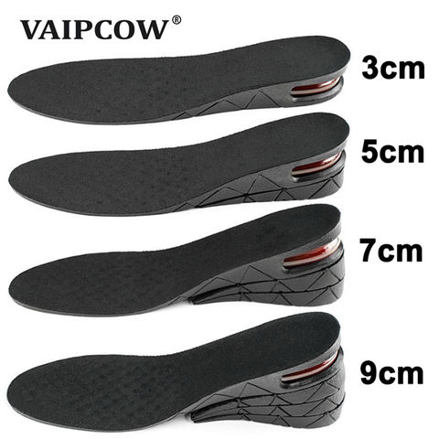 JUNCHUANG Height Increase Insole Invisible Insole Moderate Thickness Reusable and Adjustable Stretch and Slip on Easily 