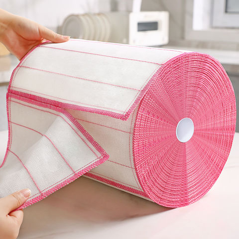 Buy Wholesale China Kitchen Towels 8 Layers Cotton Dishcloth Super Absorbent  Non-stick Oil Reusable Cleaning Cloth Kitch & Dish Towels at USD 26.26
