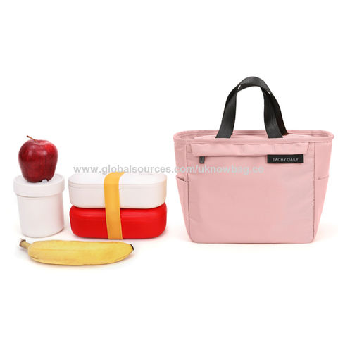 lunch tote with shoulder strap