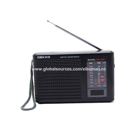 Compre Am Fm Tv Portátil Radio 2xr20 Battery Dk-0901 y Radio Portátil De  Bolsillo de China por 3.33 USD