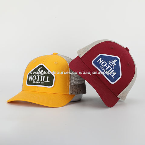 Casquettes Trucker Maille Richardson avec Logo Patch Brodé, 6 Panneaux, Haute Qualité, Personnalisées OEM pour Homme for sale at factory direct price