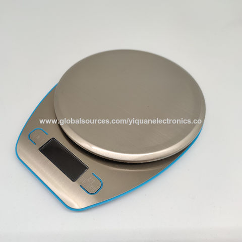 Balance électronique de cuisine domestique avec écran LCD, outil de mesure  de la balance alimentaire, plateforme