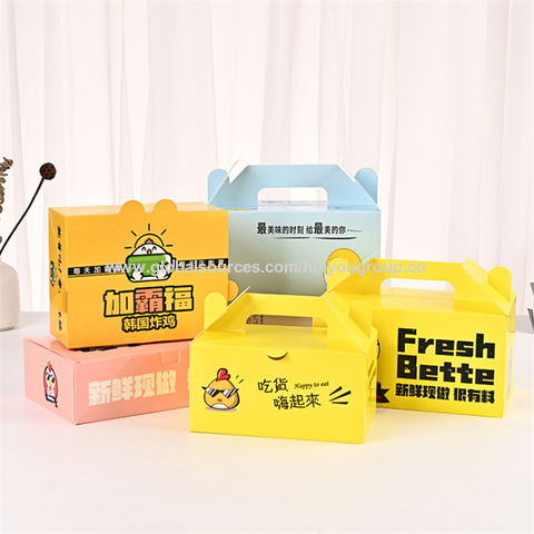 Buy Wholesale China Food Grade Fried Chicken Food Tray, French Fries  Packaging Box, Takeaway Fast Food Packaging Box & Fast Food Packaging Box  at USD 0.12