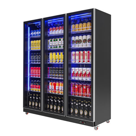glass fridges for sale