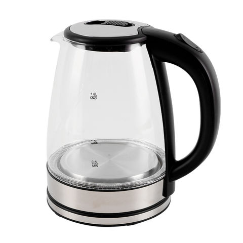 Hotel Electric Hot Water Kettle Boil-Dry Protection Glass Kettles - China Electric  Kettle and Water Kettle price