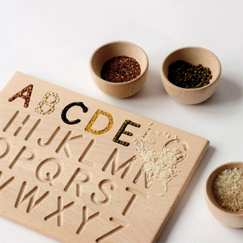 Buy Wholesale China Alphabet Tracing Board Double-sided Alphabet
