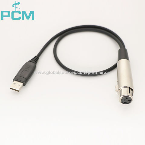 Achetez en gros Câble Microphone Usb Chine et Usb Vers Xlr Câble à 3 USD