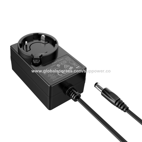 China 90W Max Interchangeable AC/DC Switching Adapter 12V 5A 24V 2.5A ...