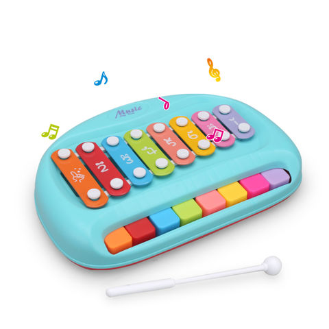 8 Keys Toddler Toy Happy Xylophone Piano attached 6 Pieces of Music Scores by BAOLI