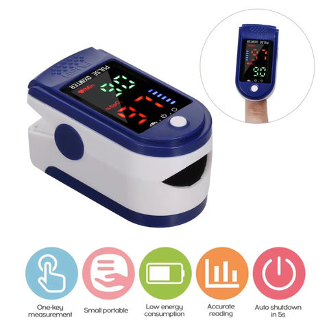 Buy Wholesale China Stock Lk87 Fingertip Pulse Oximeter Portable Oxygen ...