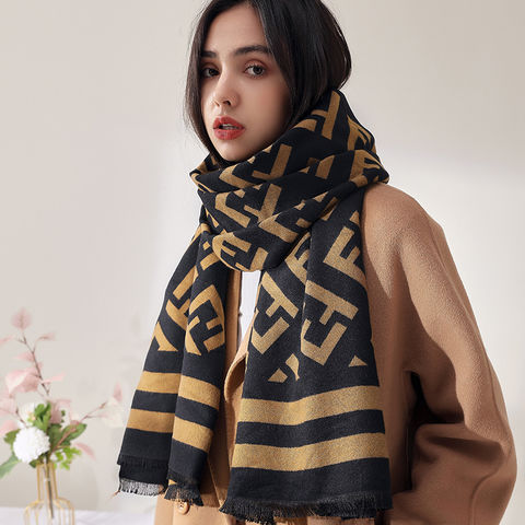 Dropship Imitation Cashmere Scarf Women's Dual-use Air Conditioner Shawl  Double-sided Imitation Cashmere Thickened Scarf To Keep Out The Cold to  Sell Online at a Lower Price