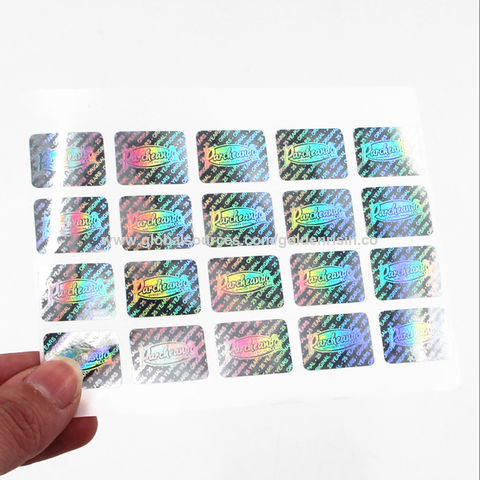 Buy Wholesale China Holographic Anti Counterfeiting Label Stickers In ...