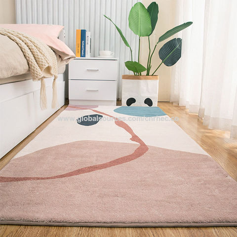 kids room rug bedside blanket Cartoon hopscotch floor mat Number rugs 