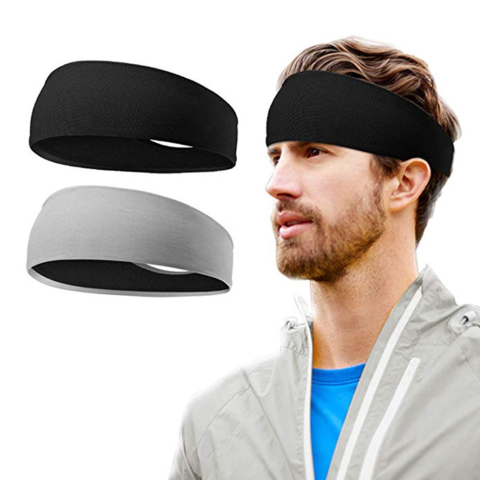 Headbands Yoga Sports Headbands Elastic Non Slip Sweat Bands
