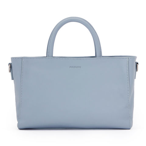 cowhide leather tote