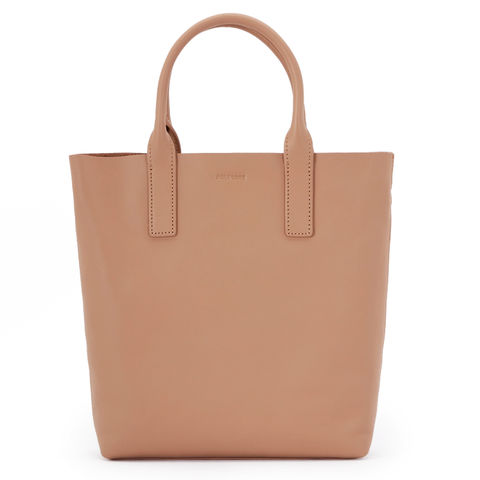 korean leather tote bolsa