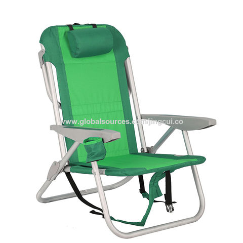 Buy Wholesale China Outdoor Aluminum Five positions Beach Chairs