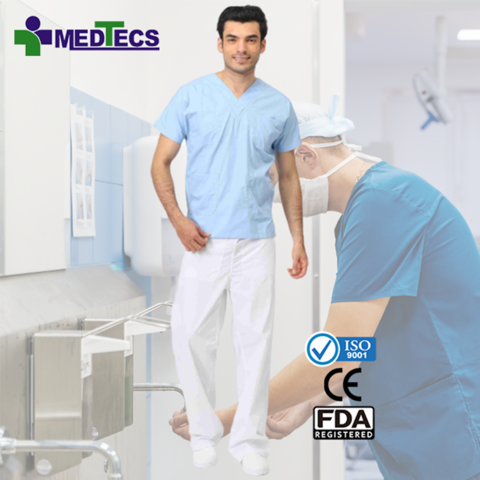 Style Nurse Slim Fit Scrub Suit 