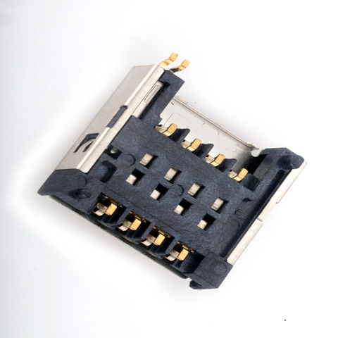 China H2.60 mm 8 pin smart card readers adapter holder housing on ...