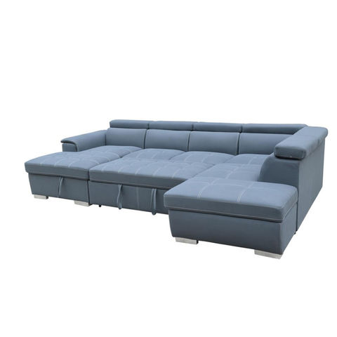 Design Seats Living Room Corner Sofa Set With Storage Ottoman Headrest Movable Modern Sectional Leather China On Globalsources Com Corner Sofa Sectional Leather, Corner Sofa Design Company
