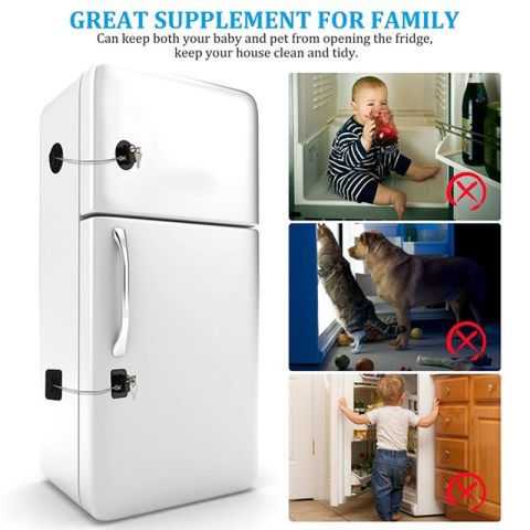 Wholesale High Quality Freezer Refrigerator Fridge Door Lock with Key -  China Refrigerator Lock and Refrigerator Door Lock price