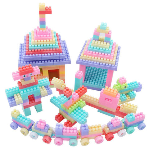 Blocs de Construction Personnalisés DIY Écologiques Sans BPA pour Bébés et Enfants - Figurines et Ensembles de Briques Empilables pour Train for sale at factory direct price