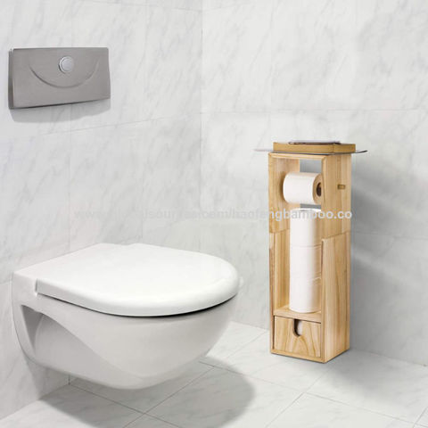 Bathroom Toilet Tissue Paper Roll, Toilet Tissue Paper Roll Storage Holder Stand