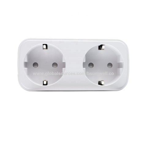 Wireless Remote Control 15A 220VAC Power Outlet European Standards Plug  Socket