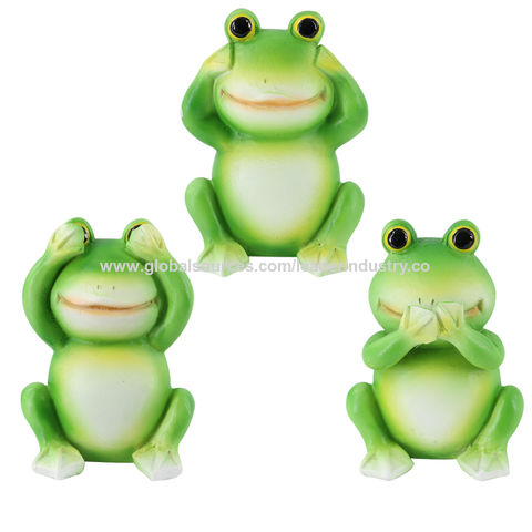 frog figurines for garden