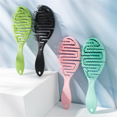 Peine de pelo de plástico al por mayor, nueva herramienta para el cabello, producto para el cabello, cepillo desenredante for sale at factory direct price