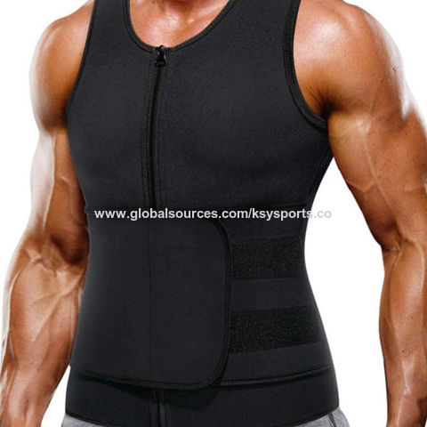 Men's Neoprene Waist Trainer Corset | Compression Sport Girdle for Weight  Loss