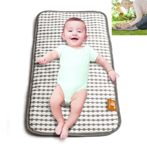 Portable Nappy Changing Mat Waterproof Travel Storaging Diaper Large Capacity F