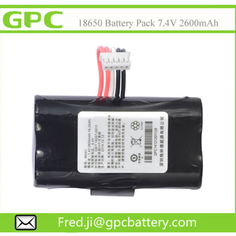 Buy Wholesale China 7.4v 2600mah 16.28wh Li-ion 18650 Battery Pack & Lithium -ion Battery Packs at USD 2.5