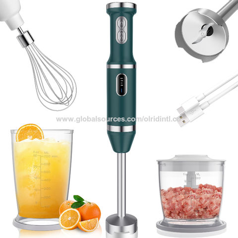 Buy Wholesale China 4in 1 Multifufnctional 200w Cordless Battery Operated  Hand Blender For Outdoor And Rv Use & Hand Blender at USD 21.9