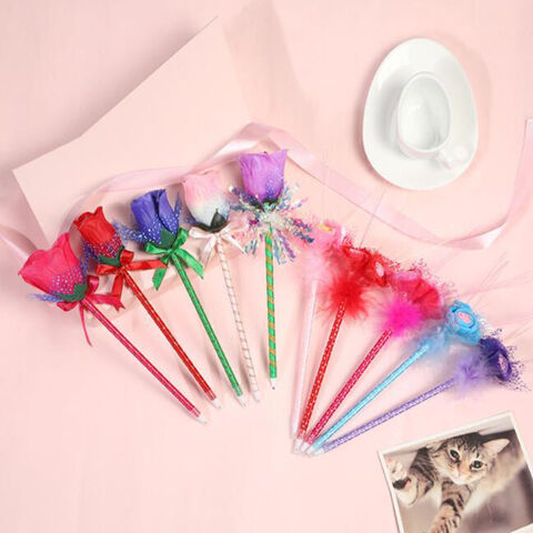 Bolígrafos de Regalo para Escritura Creativa para Estudiantes, Bolígrafos Artesanales, Nuevos Biros de Rosa de Flor for sale at factory direct price