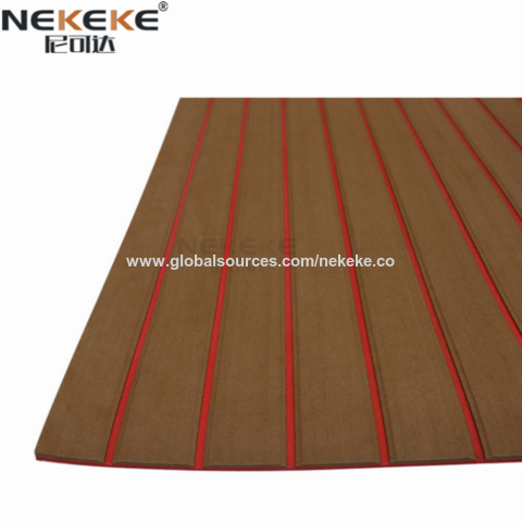 Buy Wholesale China 90*240*0.6cm Boat Marine Eva Foam Flooring Faux