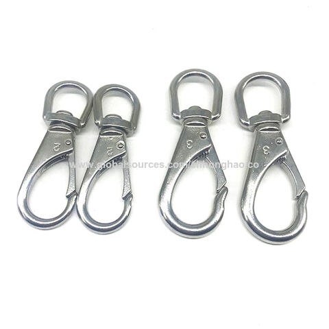 Silver Swivel-Eye Bolt Snap Hook Round Eye Swivel Key Chain Round Eye  Swivel Bolt Snap Hooks - China Snap Hook and Metal Hook price