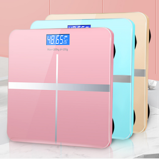 ميزان إلكتروني دقيق للمنزل والجسم البشري - ميزان رقمي للسيدات for sale at factory direct price