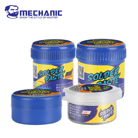 Estaño en Pasta Mechanic XGSP30 20g, soldadura de punto de fusión de 183℃