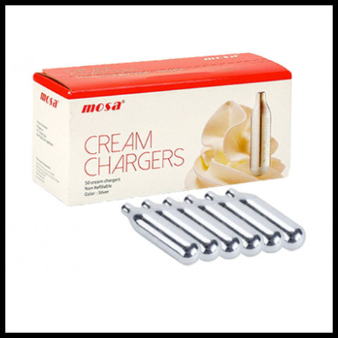 Cream Chargers Nitrous Oxide Canisters Mosa N2O Multi Quantity Offer 
