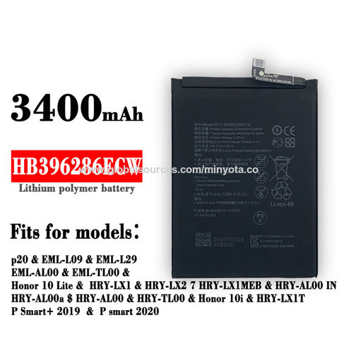 China HB396286ECW battery is battery is applicable to HuaweiHonor10 ...