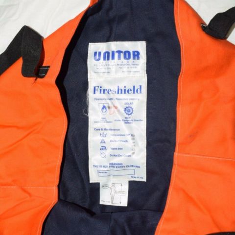 Buy Wholesale United States Unitor Fireshield Solas Fireman`s Outfit Marine  Equipment Protective Clothing & Marine Equipment Protective Clothing |  Global Sources
