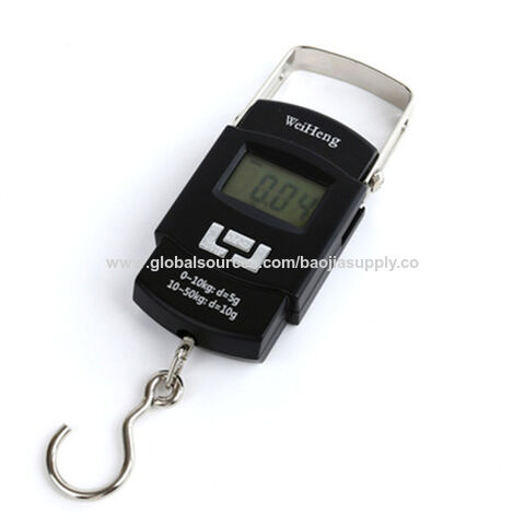Weight Scale Suitcase LCD Luggage Scale Hanging Digital Weight Scale 50kg -  China Weight Scale, Luggage Scale